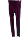 Spanx Size S Maroon Polyester Blend Velvet Stretch High Rise Leggings Maroon / S