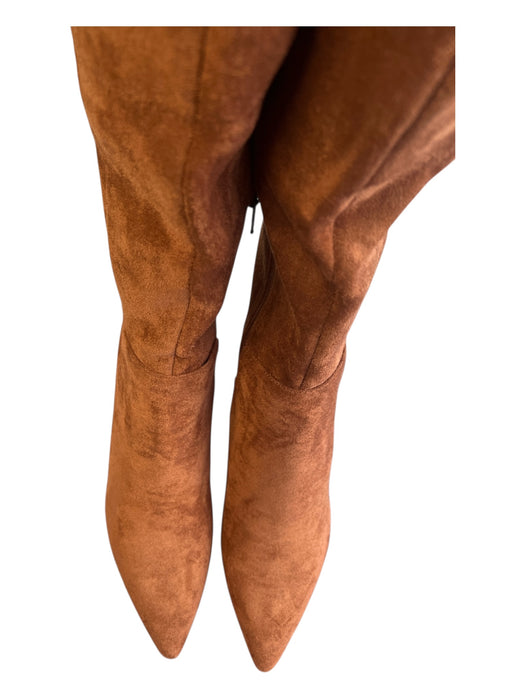 Charles by Charles David Shoe Size 9 Caramel Manmade Material Suede Boots Caramel / 9