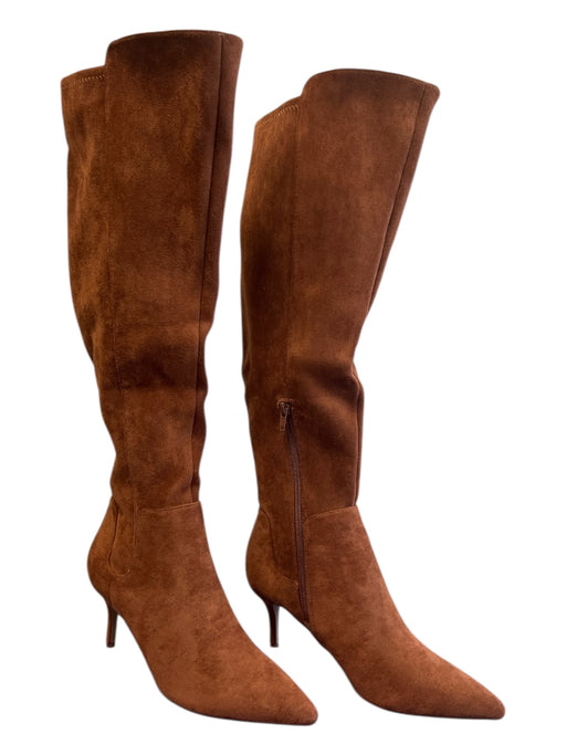 Charles by Charles David Shoe Size 9 Caramel Manmade Material Suede Boots Caramel / 9
