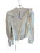 ASTR The Label Size S White Viscose Blend Round Neck Long Sleeve Pintucks Top White / S