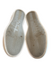 P448 Shoe Size 39 White & Gray Leather & Manmade Almond Toe Lace Up Shoes White & Gray / 39