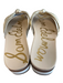 Sam Edelman Shoe Size 8 Beige & Gold Manmade Material Open Toe & Heel Shoes Beige & Gold / 8
