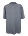 Augusta Natl Golf Size M Blue & White Synthetic Striped Polo Men's Short Sleeve Blue & White / M