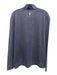 Johnnie O Size L Blue Synthetic Braves Quarter Zip Athleisure Long Sleeve Shirt Blue / L