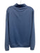 Peter Millar Size M Blue Synthetic Solid Quarter Zip Men's Long Sleeve Shirt Blue / M