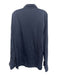 Peter Millar Size L Navy Cotton Blend Solid Polo Men's Long Sleeve Shirt Navy / L