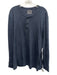 Faherty Size XL Blue Cotton Solid Henley Men's Long Sleeve Shirt Blue / XL