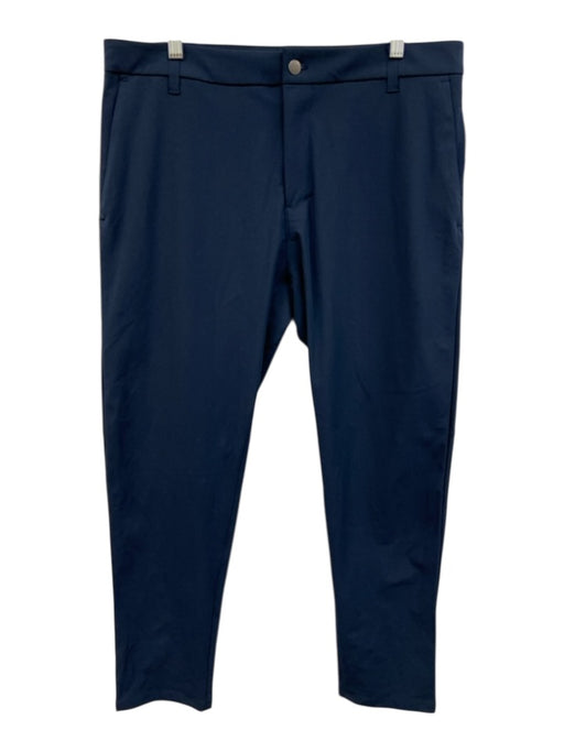 Lululemon Size 36 Navy Synthetic Solid Athletic Khakis Men's Pants Navy / 36