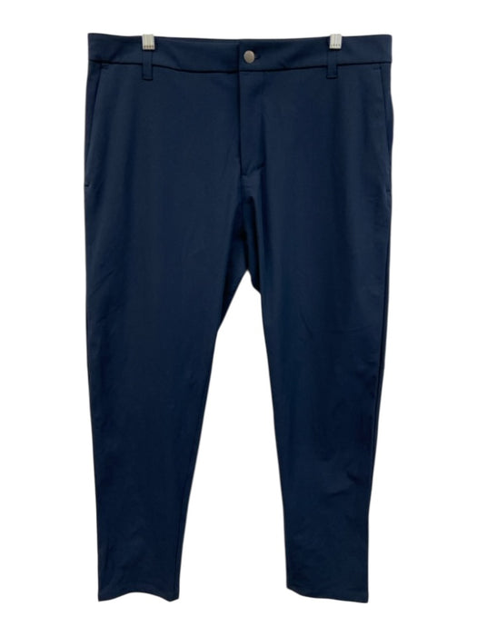 Lululemon Size 36 Navy Synthetic Solid Athletic Khakis Men's Pants Navy / 36