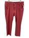 Peter Millar Size 36 Red Synthetic Solid Athletic Khakis Men's Pants Red / 36