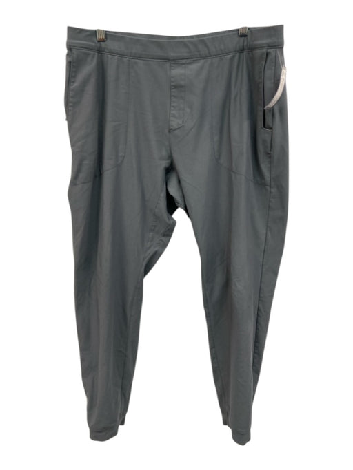 Peter Millar Size L Gray Polyester Solid Jogger Athleisure Men's Pants Gray / L