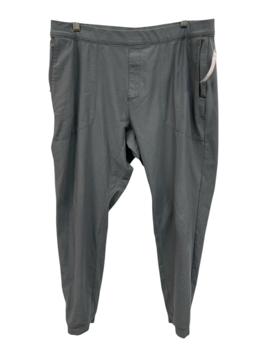 Peter Millar Size L Gray Polyester Solid Jogger Athleisure Men's Pants Gray / L