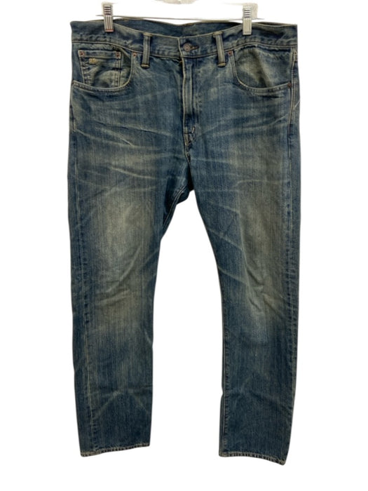 RRL Size 34 medium dark wash Cotton Washed Jean Men's Pants medium dark wash / 34