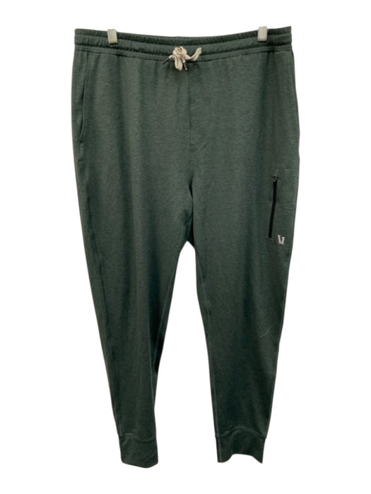 Vuori Size Est L Green Synthetic Heathered Jogger Athleisure Men's Pants Green / Est L