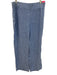 Lilly Pulitzer Size Large Blue Linen Elastic Waist Palazzo Pants Blue / Large