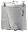 Greyson Size Large White Nylon Blend Elastic Waist Pockets Mesh Biker Shorts White / Large