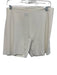 Greyson Size XL Cream White Nylon Blend Elastic Waist Pockets Mesh Biker Shorts Cream White / XL