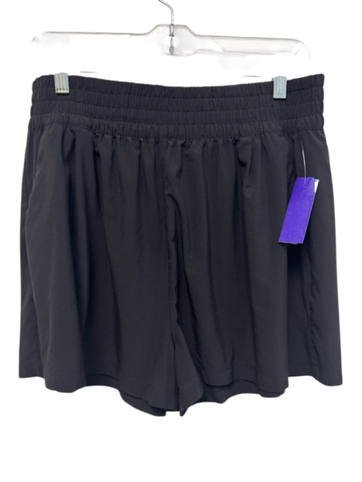 Vuori Size XL Black Polyester Blend Elastic Waist Pockets Shorts Black / XL