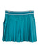 Greyson Size Large Light Blue Polyester Blend Elastic Waist Pleated Skort Skirt Light Blue / Large