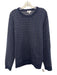 Peter Millar Size XL Navy Blue & Multi Merino Wool All Over Print Men's Sweater Navy Blue & Multi / XL