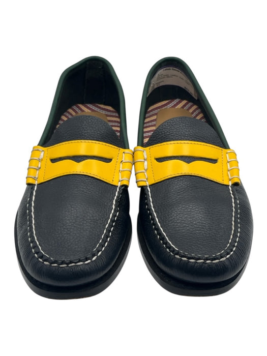 Weejuns Shoe Size 11 Blue & Green Leather Solid Loafer Men's Shoes Blue & Green / 11