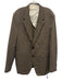 Todd Snyder Brown Cotton Solid 2 Button Men's Blazer Brown / 46R