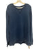 Faherty Size XL Blue Cotton Solid Sweatshirt Crew Men's Long Sleeve Shirt Blue / XL