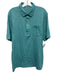 Criquet Size XL Green Cotton Solid Polo Men's Short Sleeve Green / XL