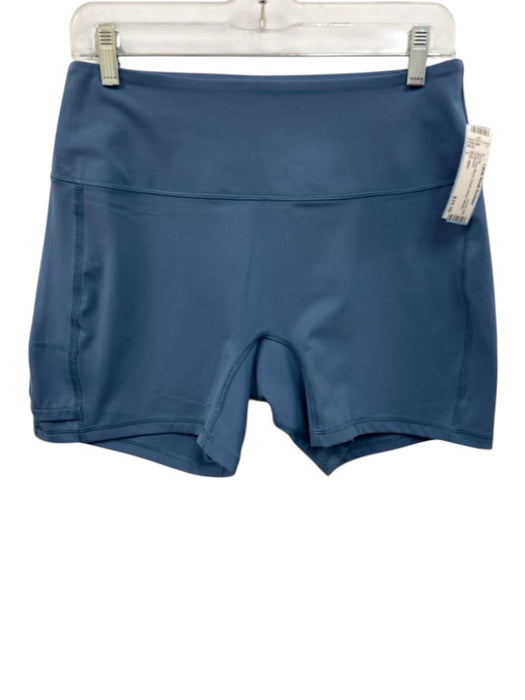 Peter Millar Size L Blue Poly Blend Elastic Waist Athletic Shorts Blue / L