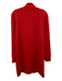 Lilly Pulitzer Size M Red Poly Blend 1/4 Button Long Sleeve Dress Red / M