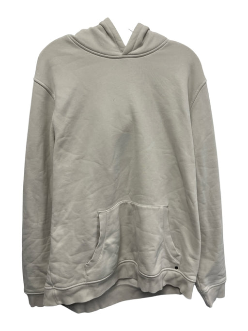 Vuori Size Est L Beige Synthetic Solid Hoodie Athleisure Men's Jacket Beige / Est L