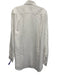 Ledbury NWT Size 17.5 White Synthetic Solid Button Up Men's Long Sleeve Shirt White / 17.5