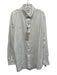 Ledbury NWT Size 17.5 White Synthetic Solid Button Up Men's Long Sleeve Shirt White / 17.5