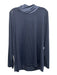 Peter Millar Size XL Blue Synthetic Solid Hoodie Athleisure Long Sleeve Shirt Blue / XL
