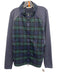Peter Millar Size XL Green & Blue Synthetic Plaid Zip UP Men's Jacket Green & Blue / XL