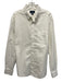Charles Tyrwhitt Size XL White Cotton Solid Button Up Oxford Long Sleeve Shirt White / XL