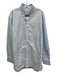 Ledbury NWT Size 17.5 Light blue Cotton Solid Oxford Button up Long Sleeve Shirt Light blue / 17.5