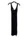 L Space Size M Black Lyocell blend Rib Knit Maxi Scoop Neck Sleeveless Dress Black / M