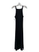 ATM Size S Black Cotton Square Neck Maxi Dress Black / S