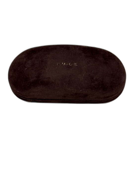 Tom Ford Brown Acetate Brown Lens Tortoiseshell Square Sunglasses Brown