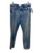Frame Size 27 Light Wash Cotton Blend Denim Faded Wash Straight Leg Jeans Light Wash / 27