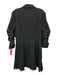 Cinq a Sept Size 6 Black Polyester Blend Pleated Drop Waist Mini Dress Black / 6