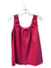Dolce Cabo Size Est M Pink Polyurethane Faux Leather Solid Sleeveless Lined Top Pink / Est M