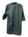 MM6 Maison Margiela Size 42 Dark Green No Fabric Tag Collared 1/2 sleeve Dress Dark Green / 42