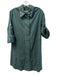 MM6 Maison Margiela Size 42 Dark Green No Fabric Tag Collared 1/2 sleeve Dress Dark Green / 42