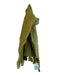 Amet & Landoue Green Linen Tassle Detail scarf Green