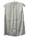 Lafayette 148 Size S Ivory Viscose Sleeveless Pleated Detail Key Hole back Top Ivory / S