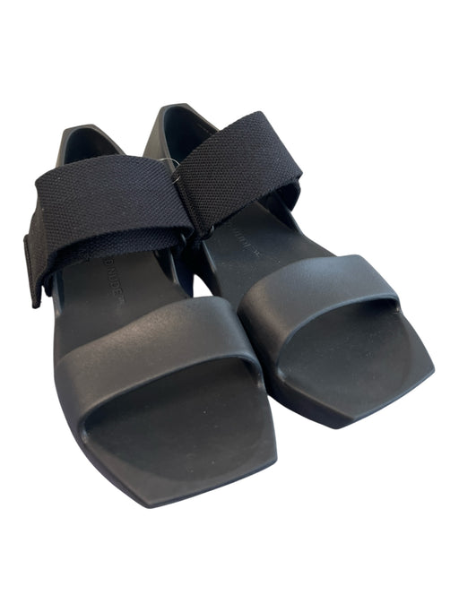 United Nude Shoe Size 40 Black Manmade Material Open Square Toe Platform Shoes Black / 40