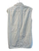 Dries Van Noten Size M White Polyester & Cotton Sleeveless Collar Dress White / M