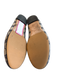 Gucci Shoe Size 39 Brown Leather & Canvas Almond Toe Logo Bow Detail Shoes Brown / 39